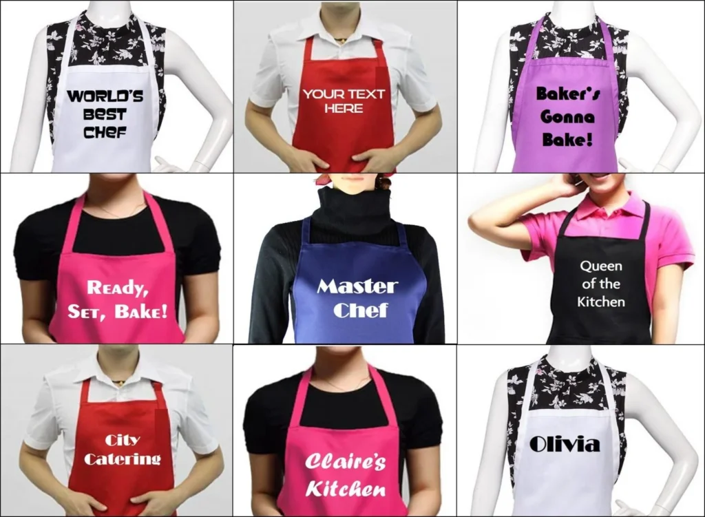 Aprons Printing Grays