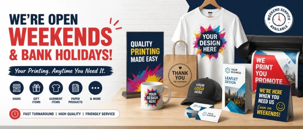 Weekend Printing Service Grays